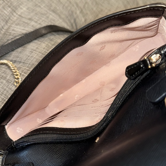 Kate Spade Bag Safari Giraffe and Zebra Black Leather Crossbody Bag RARE - Picture 16 of 17